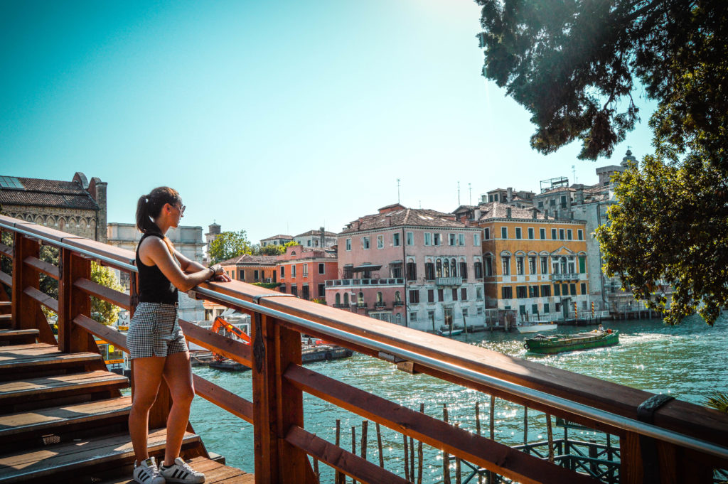 Vistas Puente de la academia, Venecia